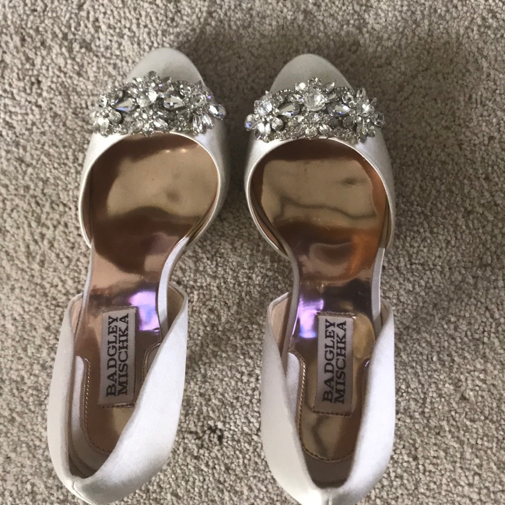 Badgley Mischka wedding shoes